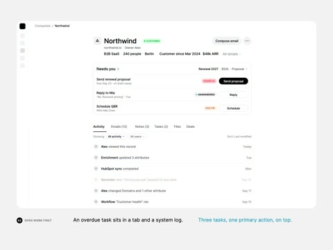 Beat 10: Tasks lift
