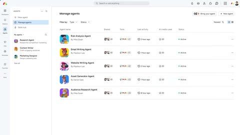 Beat 11: Board with agents