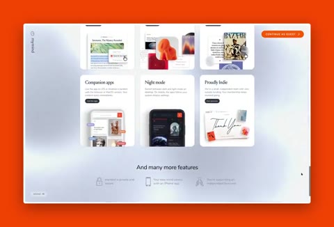 Beat 21: Scroll to features