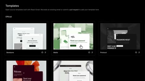 Beat 19: Template gallery