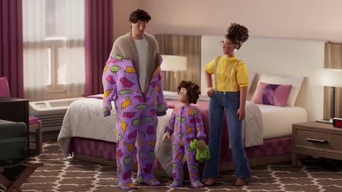 Beat 3: Family in room