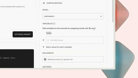 Beat 6: Open configuration