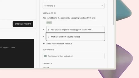 Beat 7: Add variables