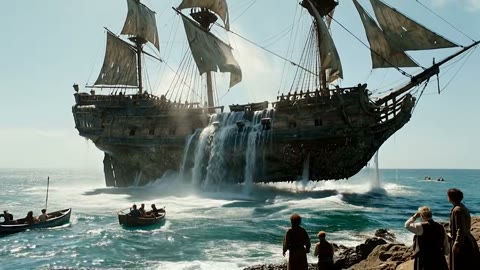 Beat 4: Flying ship