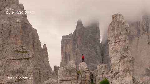 Beat 26: Rock towers in fog