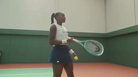 Beat 2: Tennis serve prep