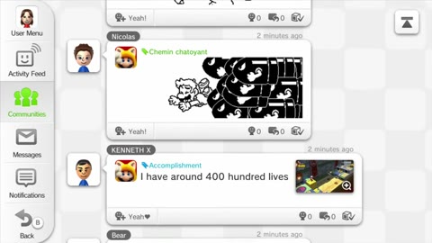 Beat 19: Movie night and Miiverse