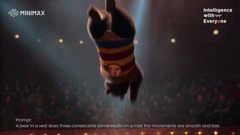 Beat 3: Bear somersaults