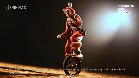 Beat 7: Unicycle juggler
