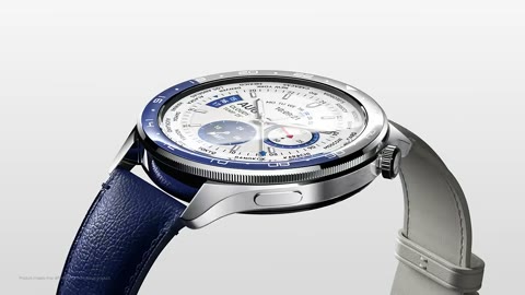 Beat 6: Blue and white watch