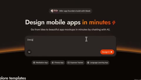 Beat 1: Landing page