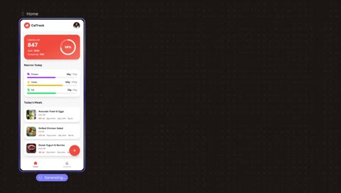 Beat 5: Home screen