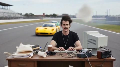 Beat 1: Racetrack desk